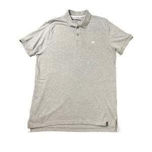 Aeropostale Men's Heather Gray Polo Short‎ Sleeve XL